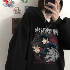 🧥 Women’s Jujutsu Kaisen Anime Hoodie