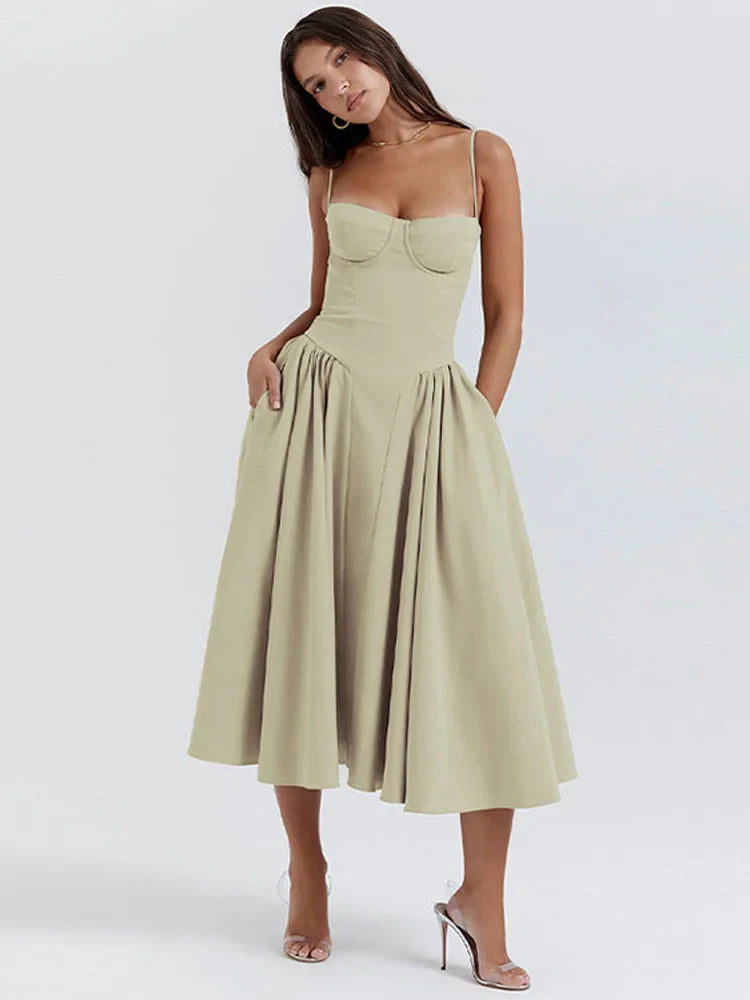 Envy NYC Envy NYC Savior Summer Party Dress — construction detail