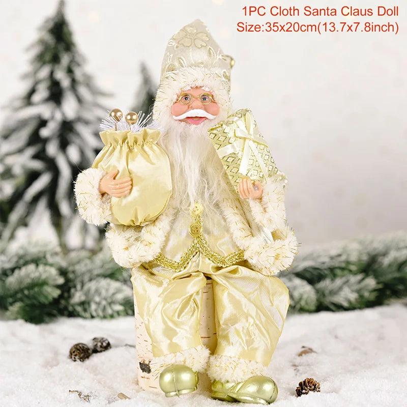 Christmas Doll Ornaments Merry Christmas Decorations For Home Table Decor Xmas Gift 2025 Navidad Natal New Year Decor 2026 Noel