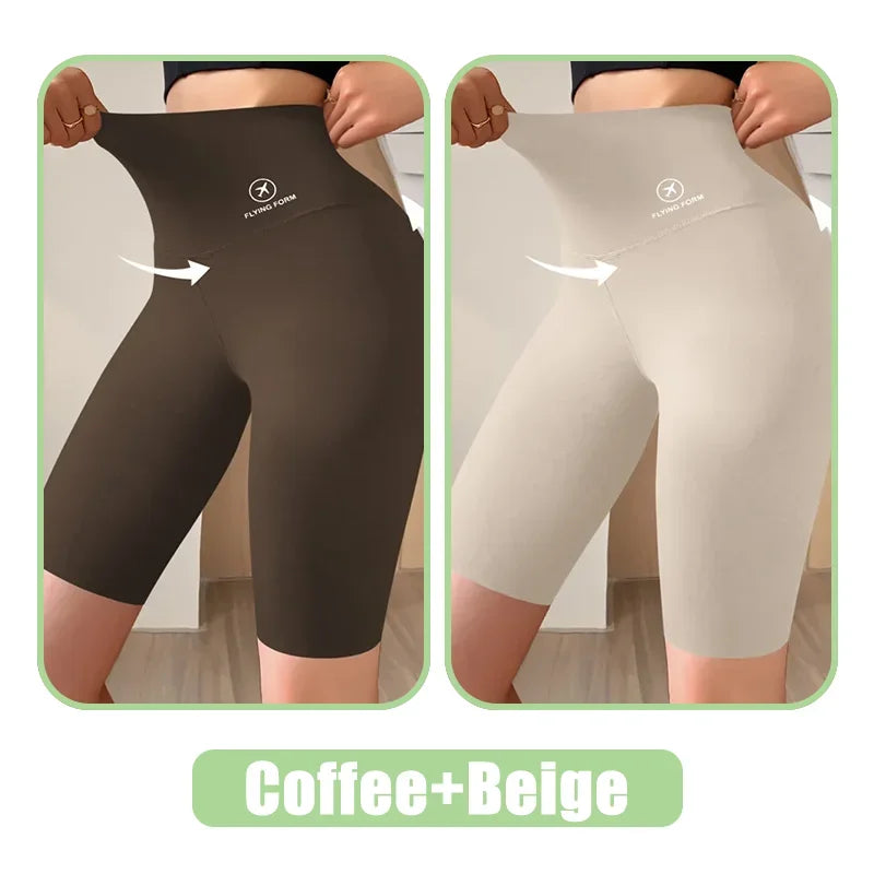 Perfecsy M-XL Women Shorts Sports Shorts For Women New Cycling Jogging Fitness High Waist Push Up Gym shorts Leggings Yoga Cl