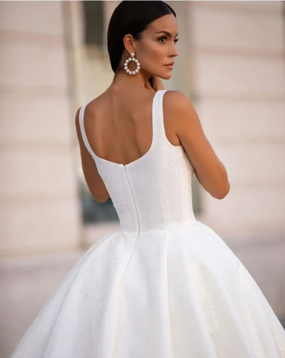 Envy NYC Envy NYC Victoria Satin Wedding Dress — main product shot