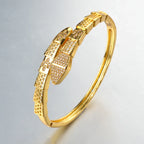 Envy NYC Envy NYC Snake CZ Zircon Bangle Bracelet — lifestyle worn / used context