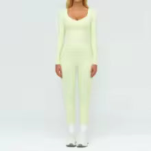 Women's Yoga Set 2 Piece Tracksuit Long Sleeve Sportswear