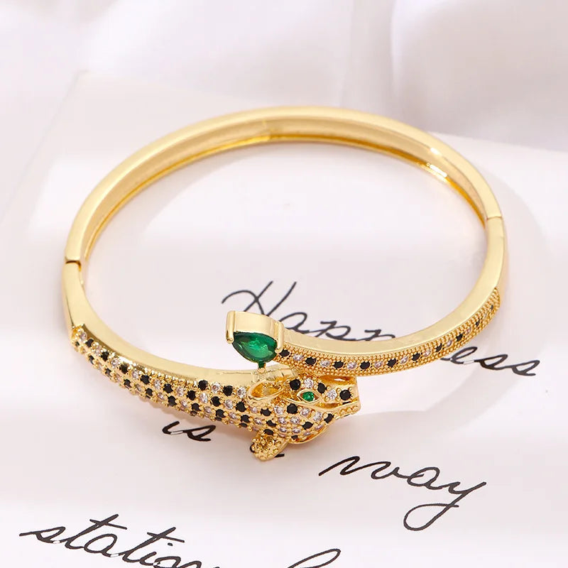 Envy NYC Envy NYC Leopard Bling Women's Bracelet — detail shot 9