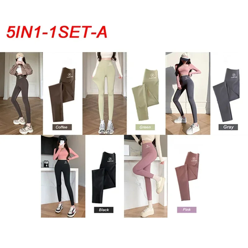 M-XL Shark pants women wear spring  autumn winter thin high-waisted belly lift hip yoga tights small feet black leggings