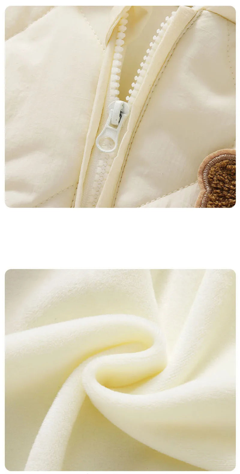 SORI STYLE Warm Winter Baby Romper Bear Jumpsuit — comparison shot