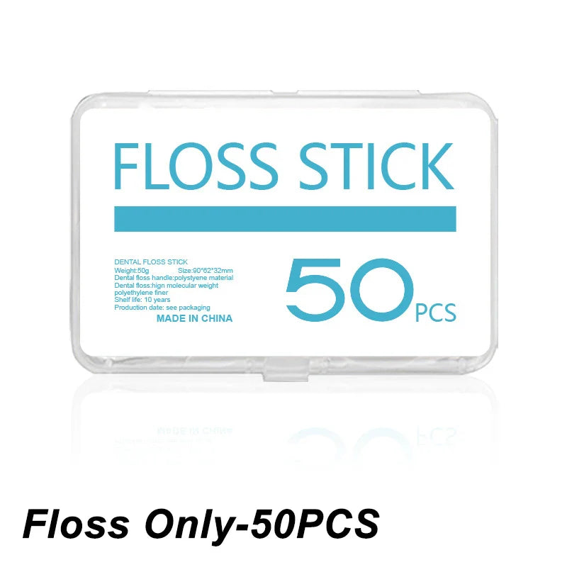 20PCS Dental Floss Dispenser Containing 10Pcs Floss Dental Floss Storage Box Auto Refillable Oral Hygiene Care Floss Pick