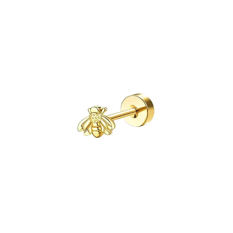 SORI STYLE Bobisty Stud Hoop Earrings — flat-lay composition
