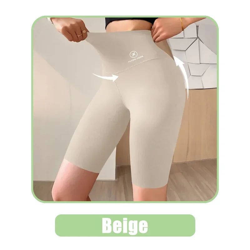 Perfecsy M-XL Women Shorts Sports Shorts For Women New Cycling Jogging Fitness High Waist Push Up Gym shorts Leggings Yoga Cl
