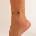 Envy NYC Envy NYC Clover Anklet Braclet — detail shot 7