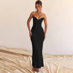 Envy NYC Envy NYC Pristine Corset Maxi Dress — detail shot 7