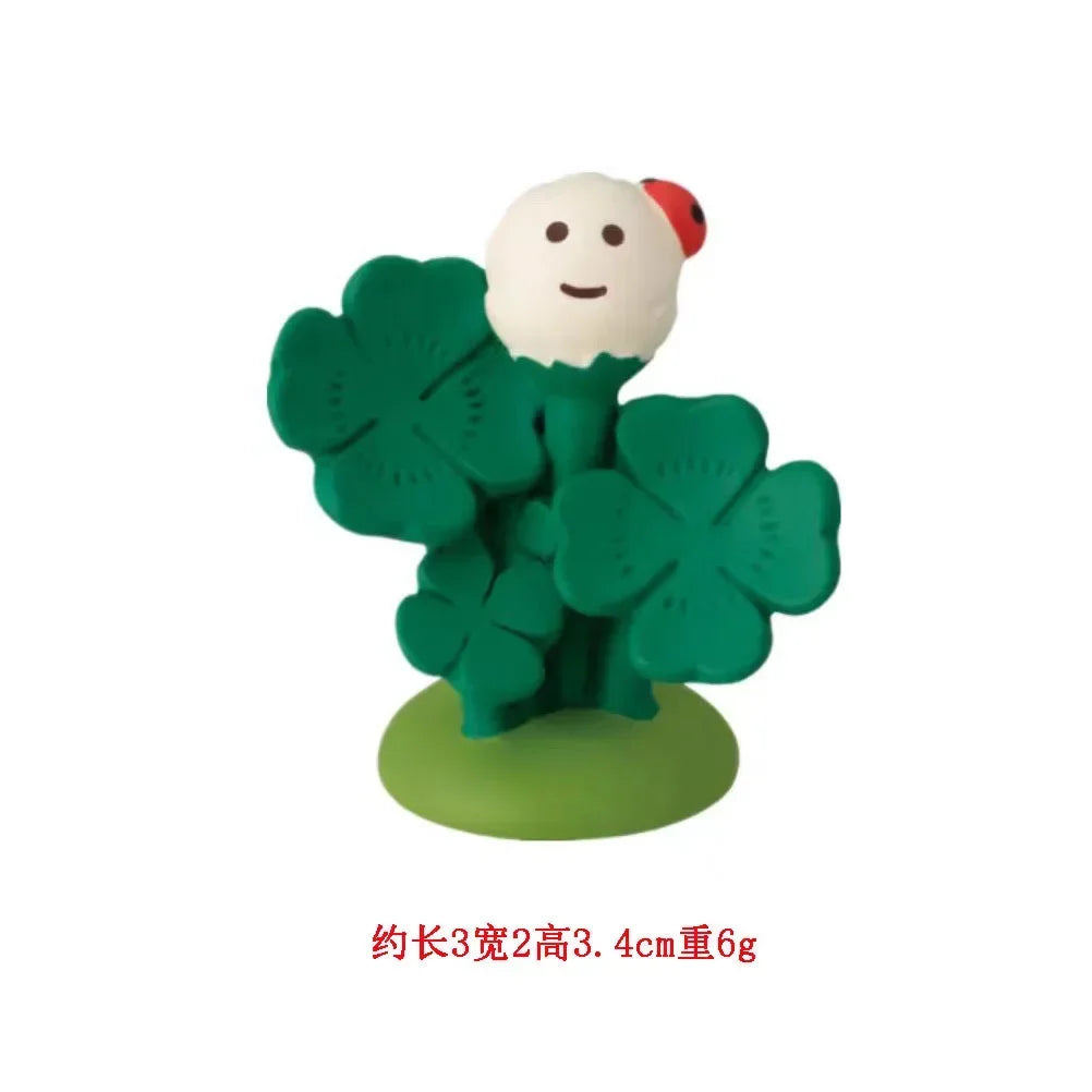Perfecsy Spring-flowering Scene Decorate Home Decoration Garden Farm Scene Series Bookshelf Decoration Set Children's Toy Dol