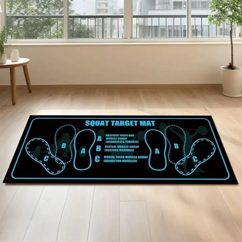 Perfecsy Yoga Door Mat Anti-Slip Noise Reduction Floor Mat Pilates Fitness Mat Home Floor Mat Indoor and Outdoor Carpet Home 