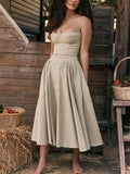Envy NYC Envy NYC Adelina MIDI Dress — construction detail