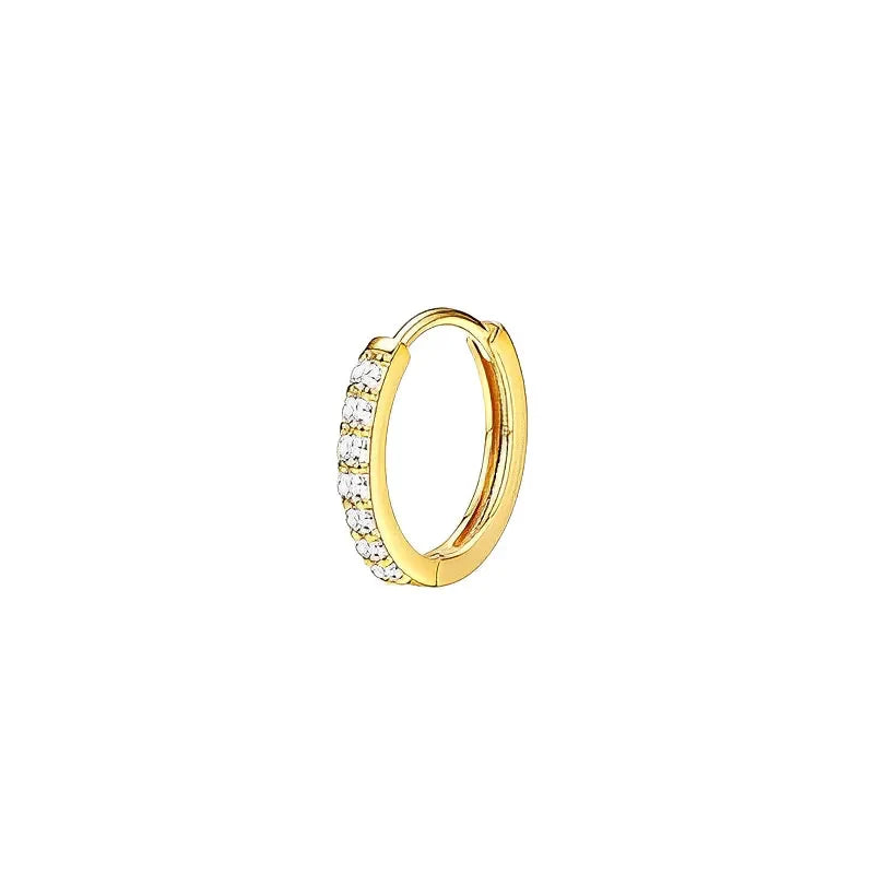 SORI STYLE Bobisty Stud Hoop Earrings — color detail