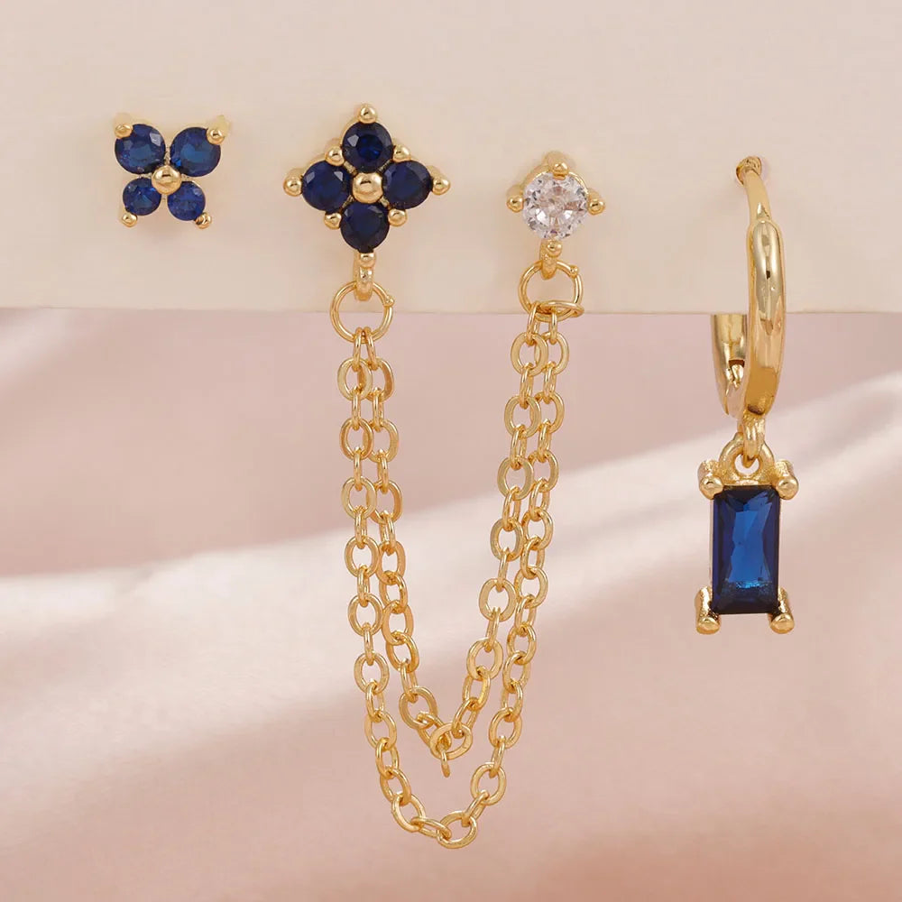 SORI STYLE Zodiac Birthstone Earrings Set for Everyday Celestial Style — feature highlight
