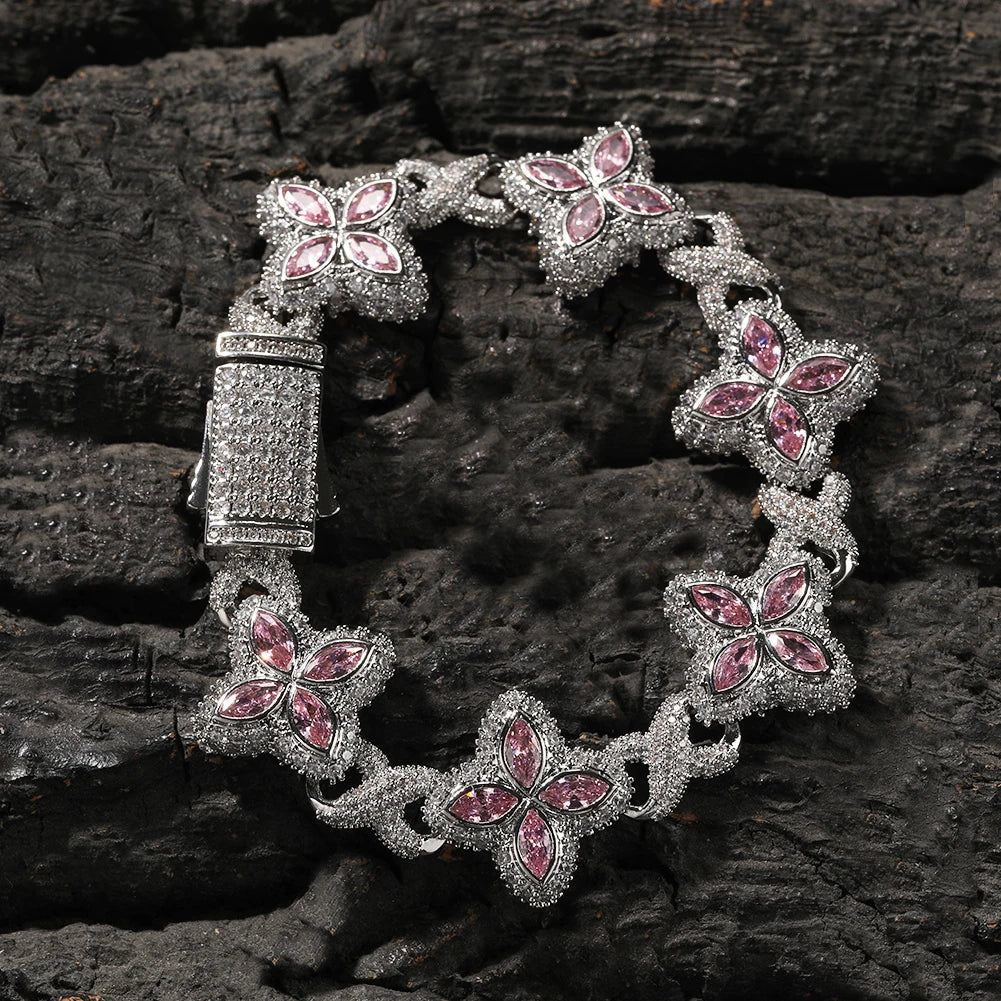 MyClosetAid Iced clover Bracelet — in-use photo