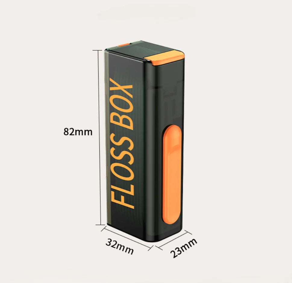 20PCS Dental Floss Dispenser Containing 10Pcs Floss Dental Floss Storage Box Auto Refillable Oral Hygiene Care Floss Pick