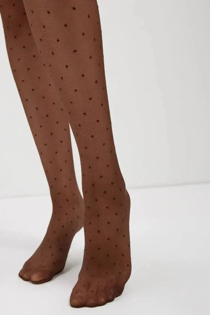 TheRanok.com Fantasy Tights Conte Dots - Polka Dots — back view
