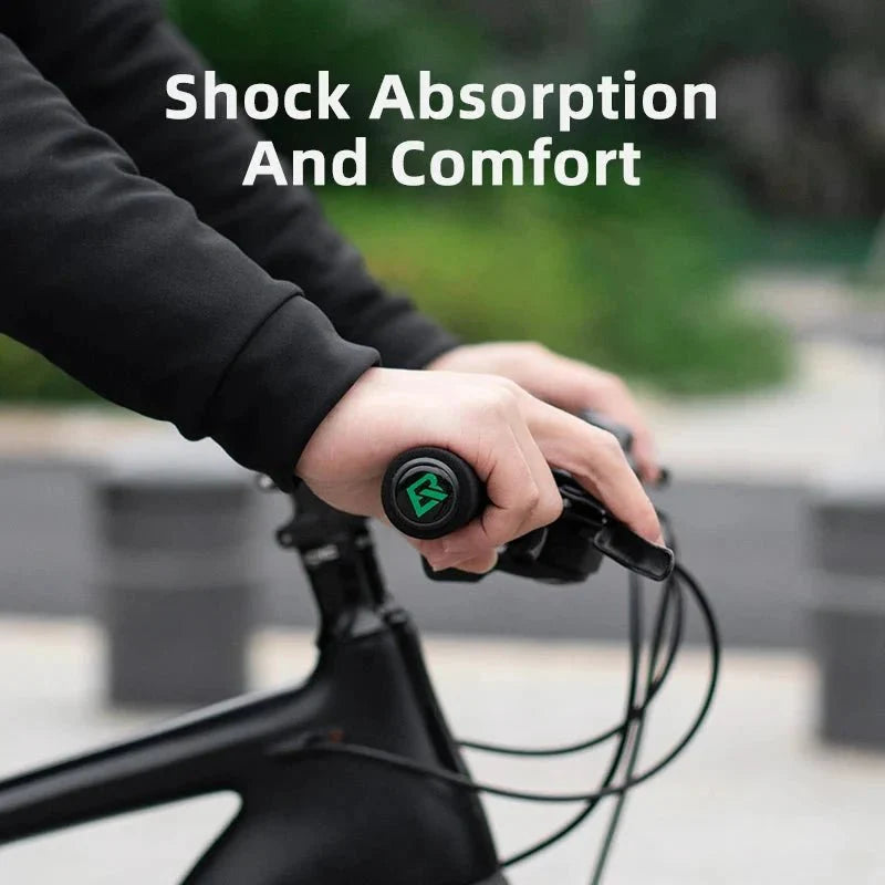 ROCKBROS Cycling Grips: Boost Ride Comfort & Control!
