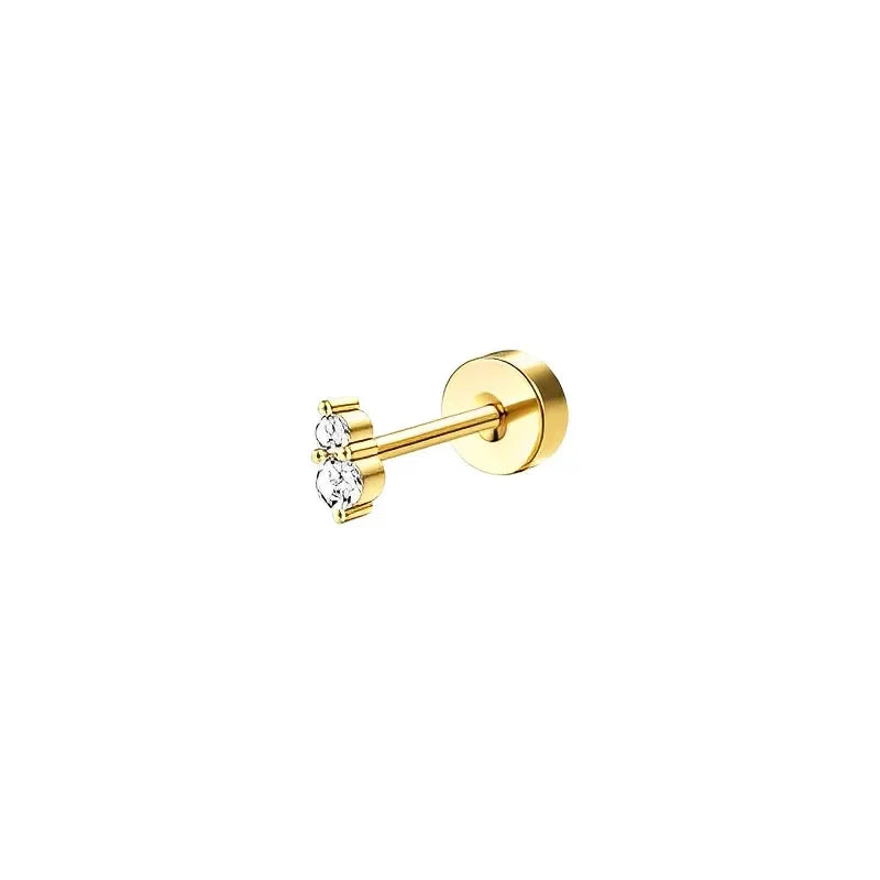 SORI STYLE Bobisty Stud Hoop Earrings — lifestyle context