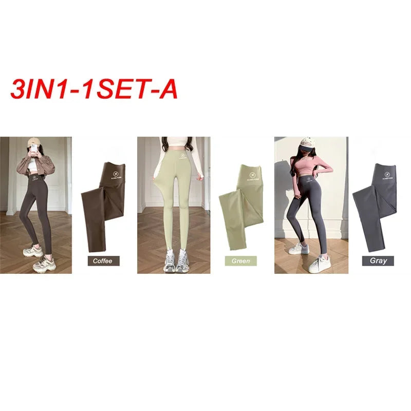 M-XL Shark pants women wear spring  autumn winter thin high-waisted belly lift hip yoga tights small feet black leggings