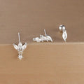 SORI STYLE 3PCS Crown Stud Earring Set for Women — comparison shot