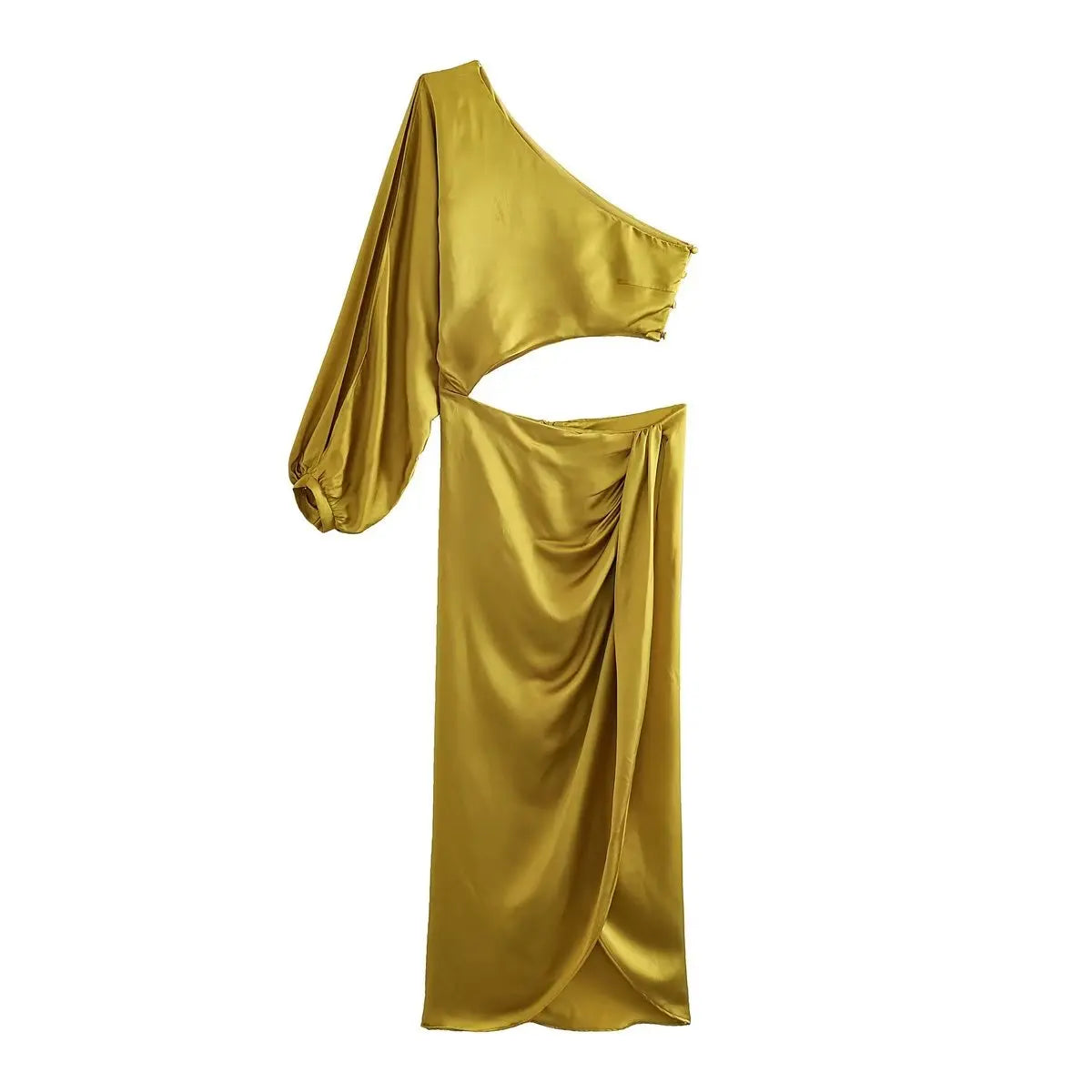 Envy NYC Envy NYC Summer Satin Party Dress — detail shot 7