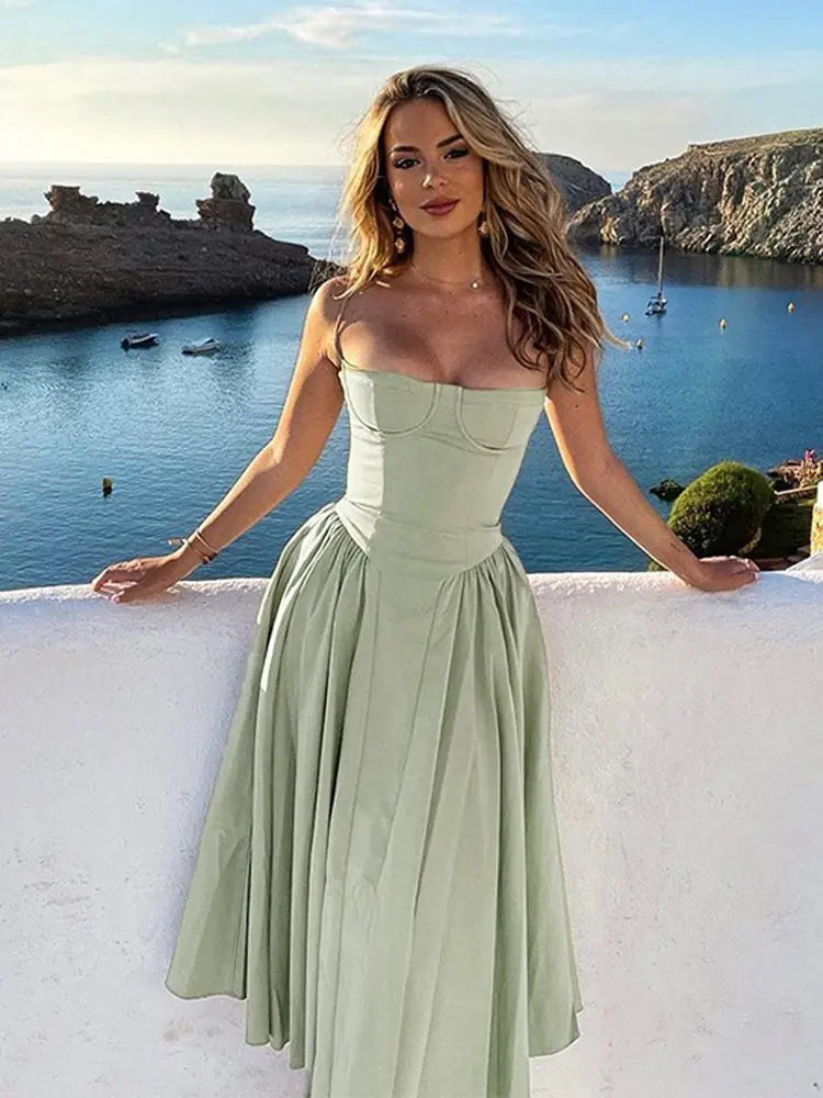 Envy NYC Envy NYC Savior Summer Party Dress — lifestyle worn / used context