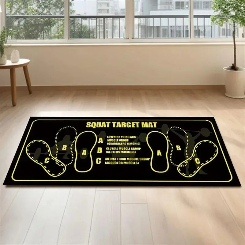 Perfecsy Yoga Door Mat Anti-Slip Noise Reduction Floor Mat Pilates Fitness Mat Home Floor Mat Indoor and Outdoor Carpet Home 