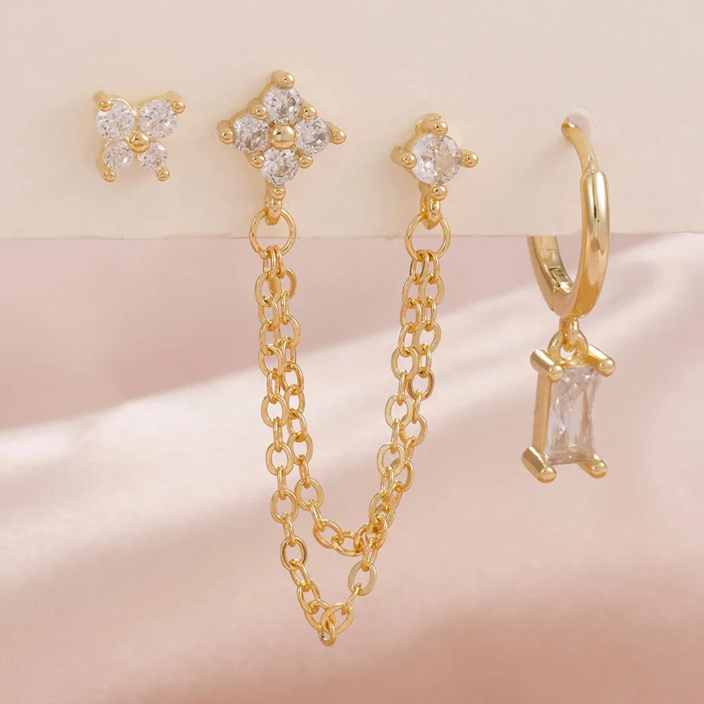 SORI STYLE Zodiac Birthstone Earrings Set for Everyday Celestial Style — feature highlight