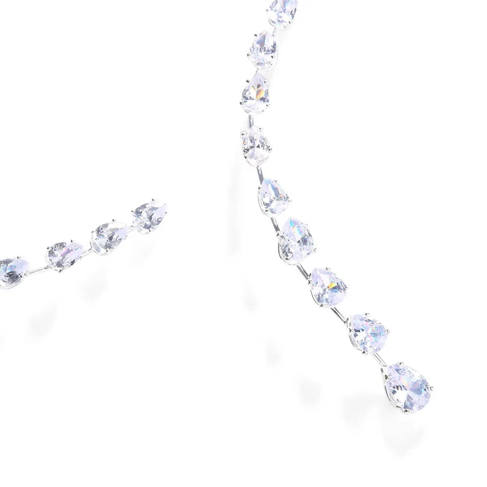 Envy NYC Envy NYC Water Drop Bridal Jewelry Gift — lifestyle worn / used context