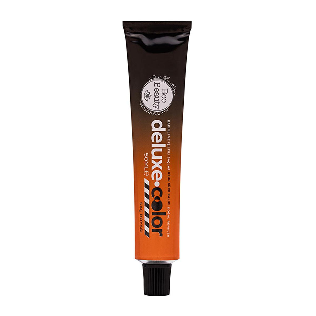 Bee Beauty Coffee Brown Hair Dye 4.0 - 50ml Tube, Permanent Hair Color with Ammonia and Phenylenediamines