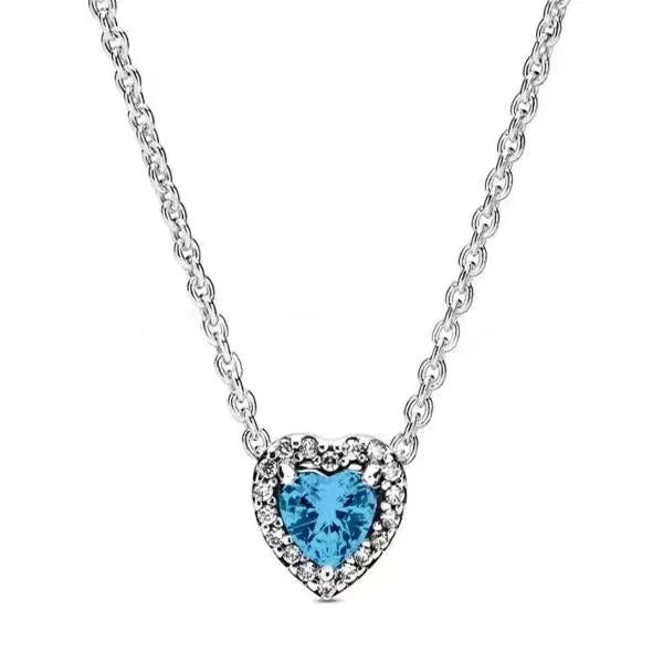MyClosetAid Colorful Heart-Shaped Necklace — alternative angle