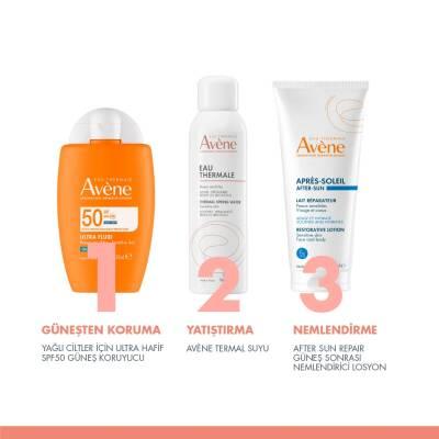Avene Ultra Fluid Oil Control SPF50 Sunscreen for Oily Skin - High Protection, Oil-Free, Lightweight
