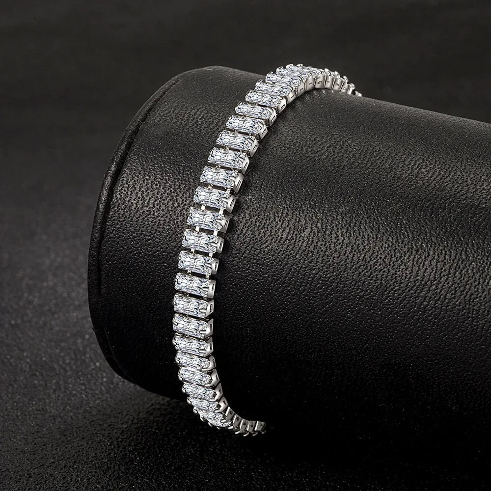 Envy NYC Envy NYC Lux 925 SS Crystal Bracelet — construction detail