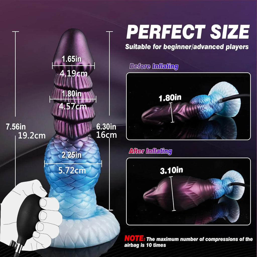 Canine Squirting Dildo – Liquid Silicone