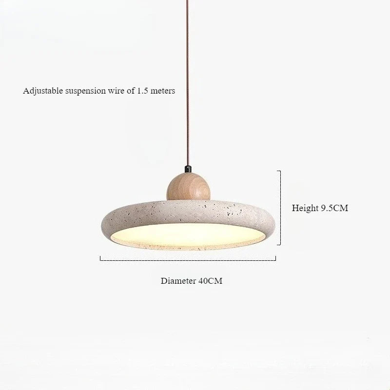 Creative New Yellow Cave Stone LED Chandelier Restaurant Bar Coffee Shop Living Room Corridor Bedroom Decorative Lighting