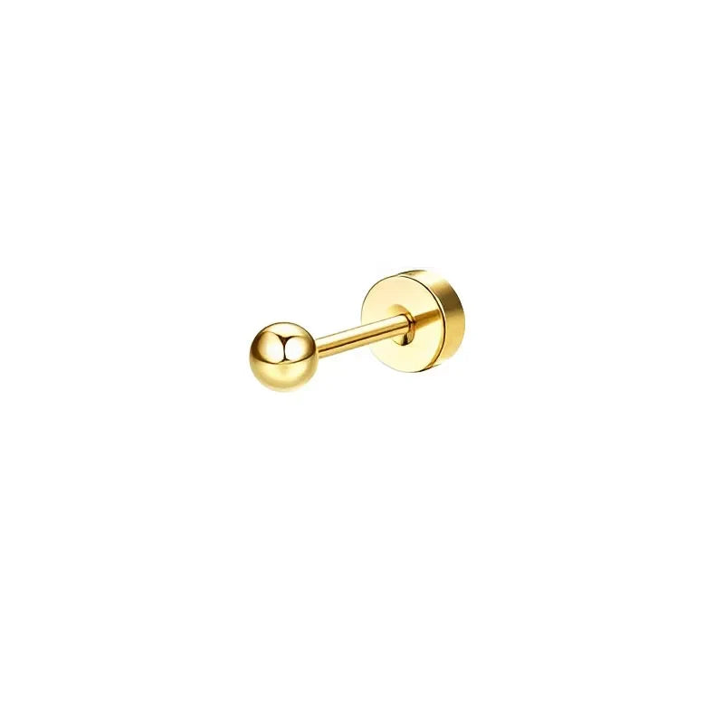 SORI STYLE Bobisty Stud Hoop Earrings — comparison shot