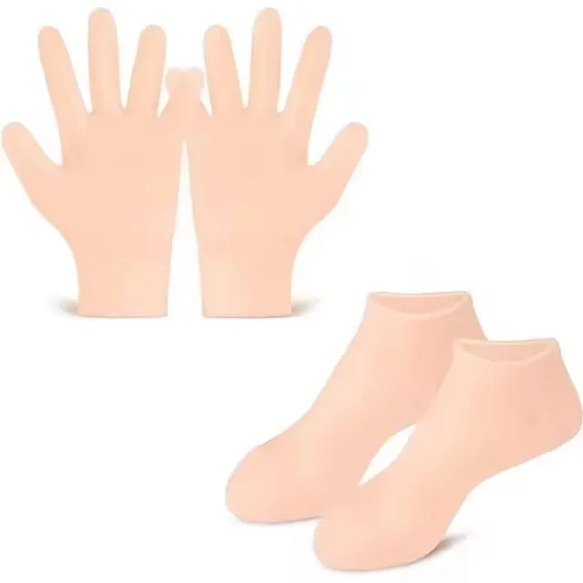 MyClosetAid Silicone mask cover, reusable hydrating three-piece set — in-use photo
