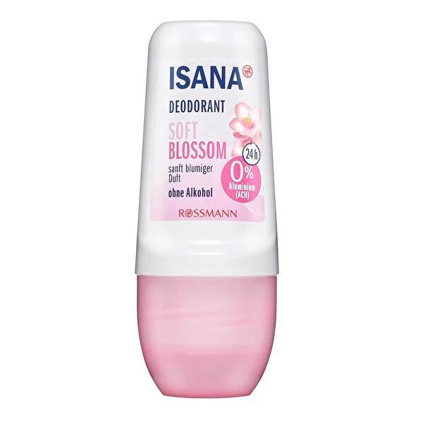 Isana Roll On Floral Deodorant - 50ml Long-Lasting Freshness | Skin-Friendly