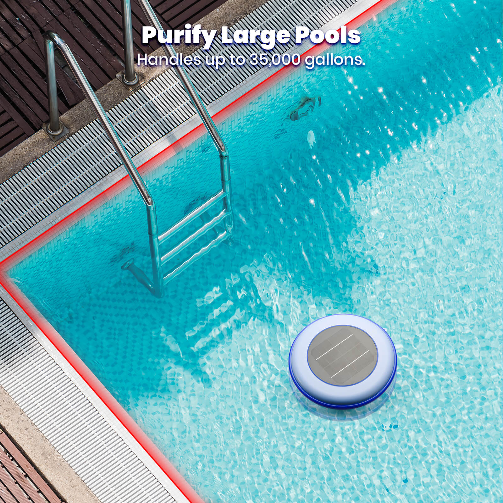 S6 Solar Pool Ionizer – Airthereal, view 5