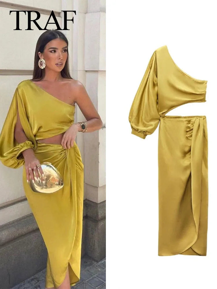 Envy NYC Envy NYC Summer Satin Party Dress — main product shot