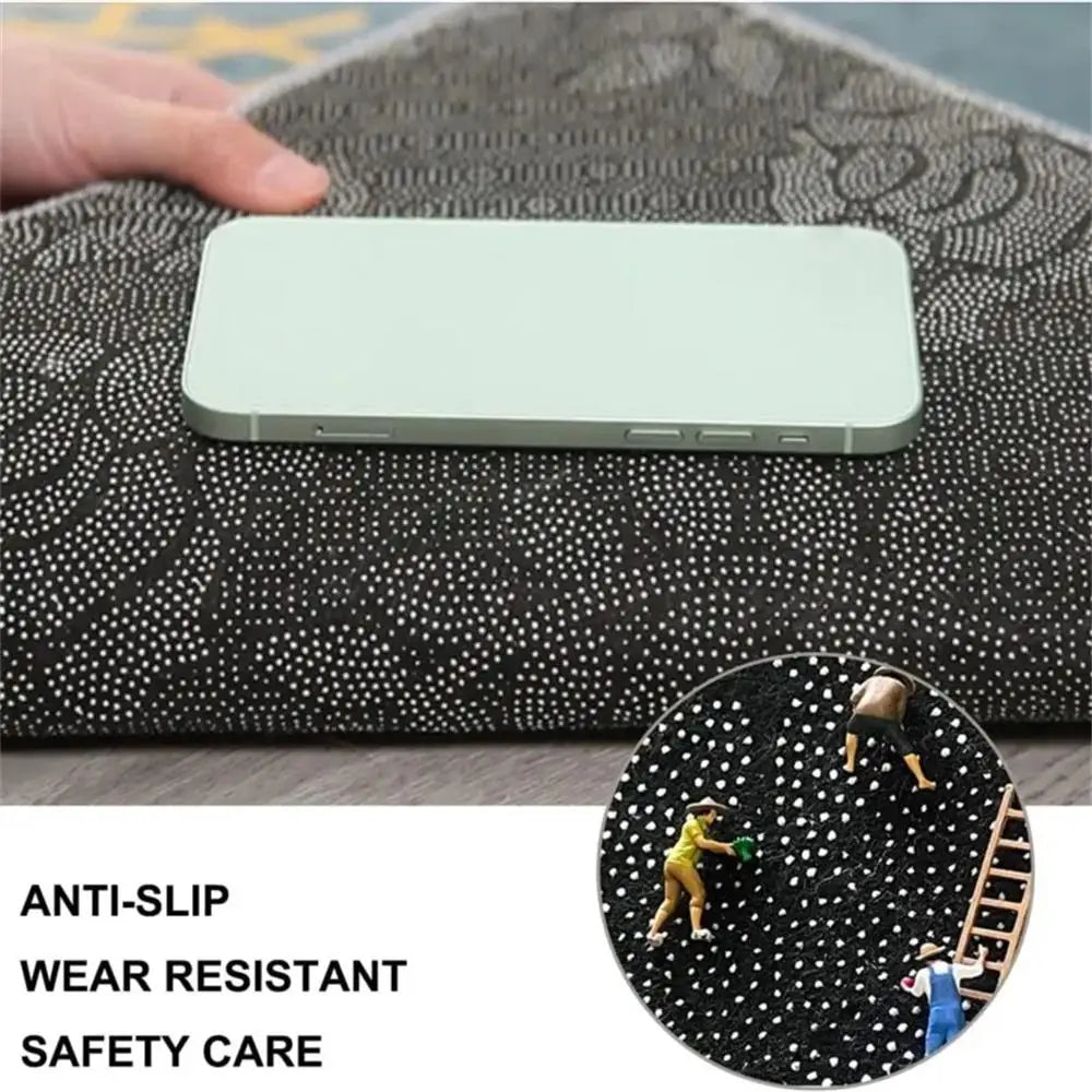 Perfecsy VIKAMA Welcome Printed Carpet, Durable and Washable, Crystal Velvet Home Entrance Doormat, Bedroom Entrance Mat, Hom