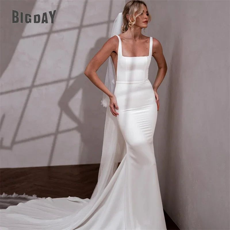 Envy NYC Envy NYC Elegant Mermaid Wedding Dress — main product shot