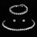Envy NYC Envy NYC LUX Round Crystal Jewelry Set — main product shot