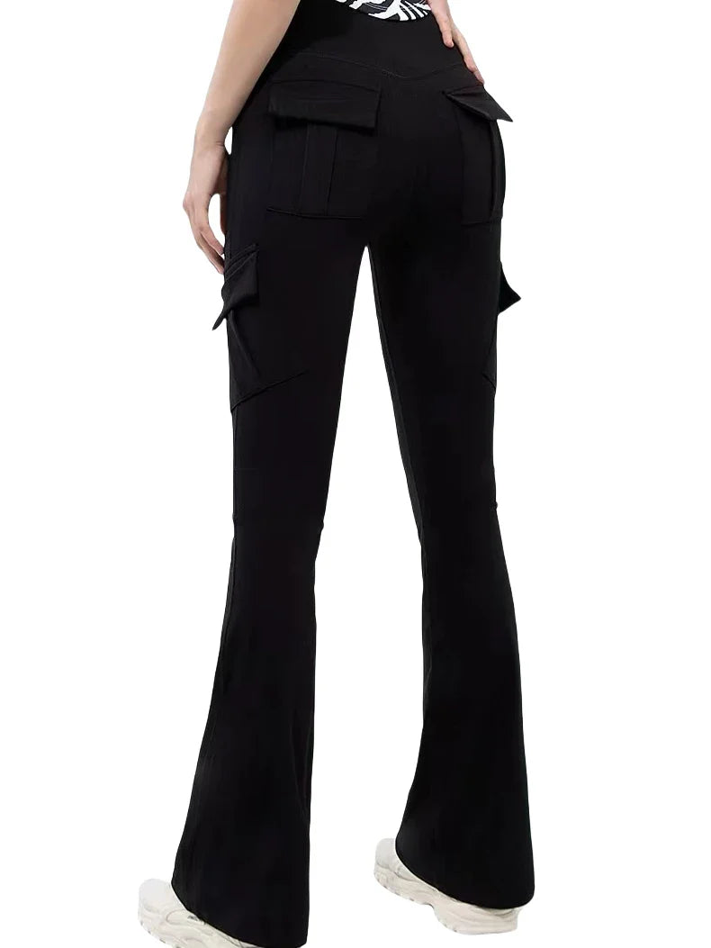 MyClosetAid Wide Leg High Stretch Yoga Leggings — size reference