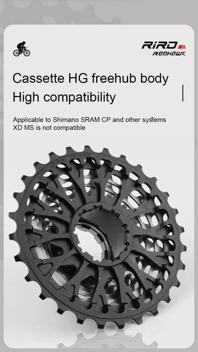 RIRO Ultra-light Hollow Freewheel: Unleash Your Cycling Potential 🚴🏼‍♂️🔥