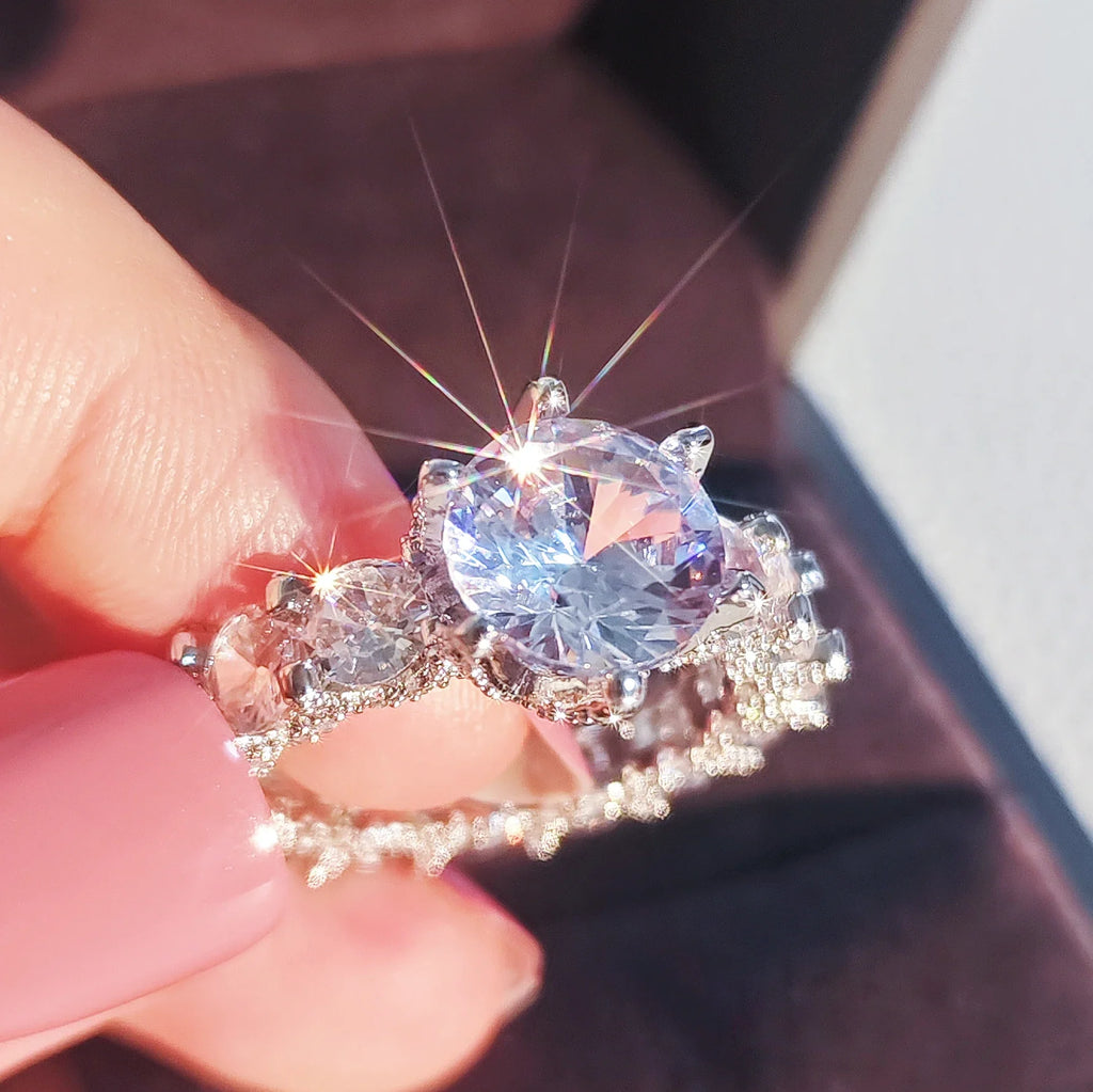 MyClosetAid Silver Designer Ring for Women — lifestyle context