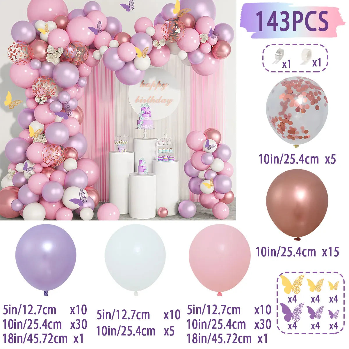 Perfecsy Retro Pink Pastel Macaron Balloons Garland Arch Kit Wedding Birthday Party Decoration Girls Baby Shower Rose Gold Ba